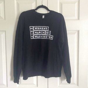 2017 Women's March on Washington crewneck sweater